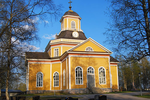 Kaustby kyrka Kaustby kyrka.