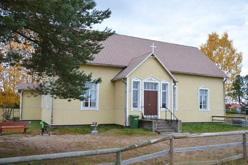 Bönehuset i Marinkainen Bönehuset i Marinkainen.