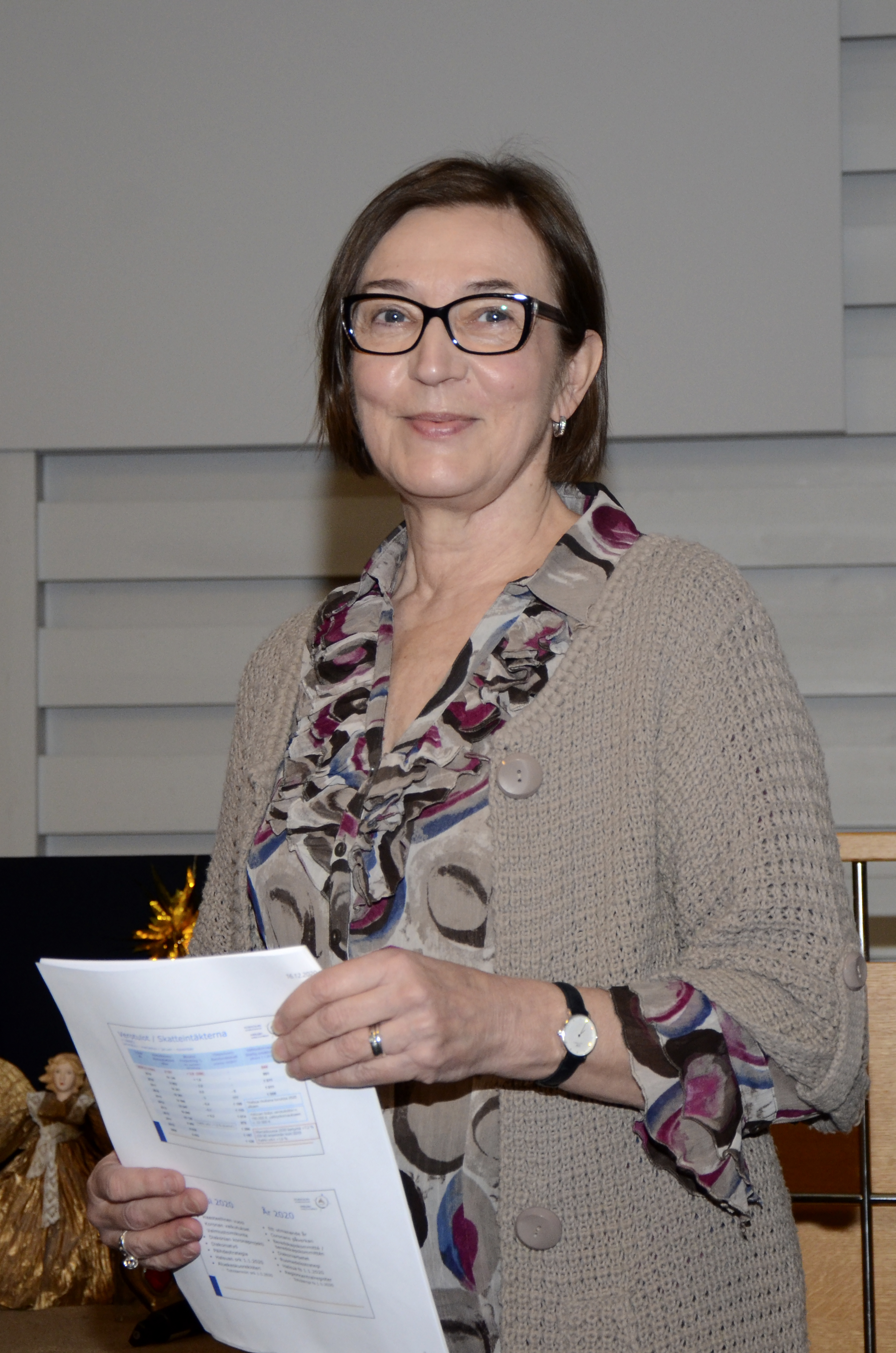 Förvaltningsdirektör Helinä Marjamaa.